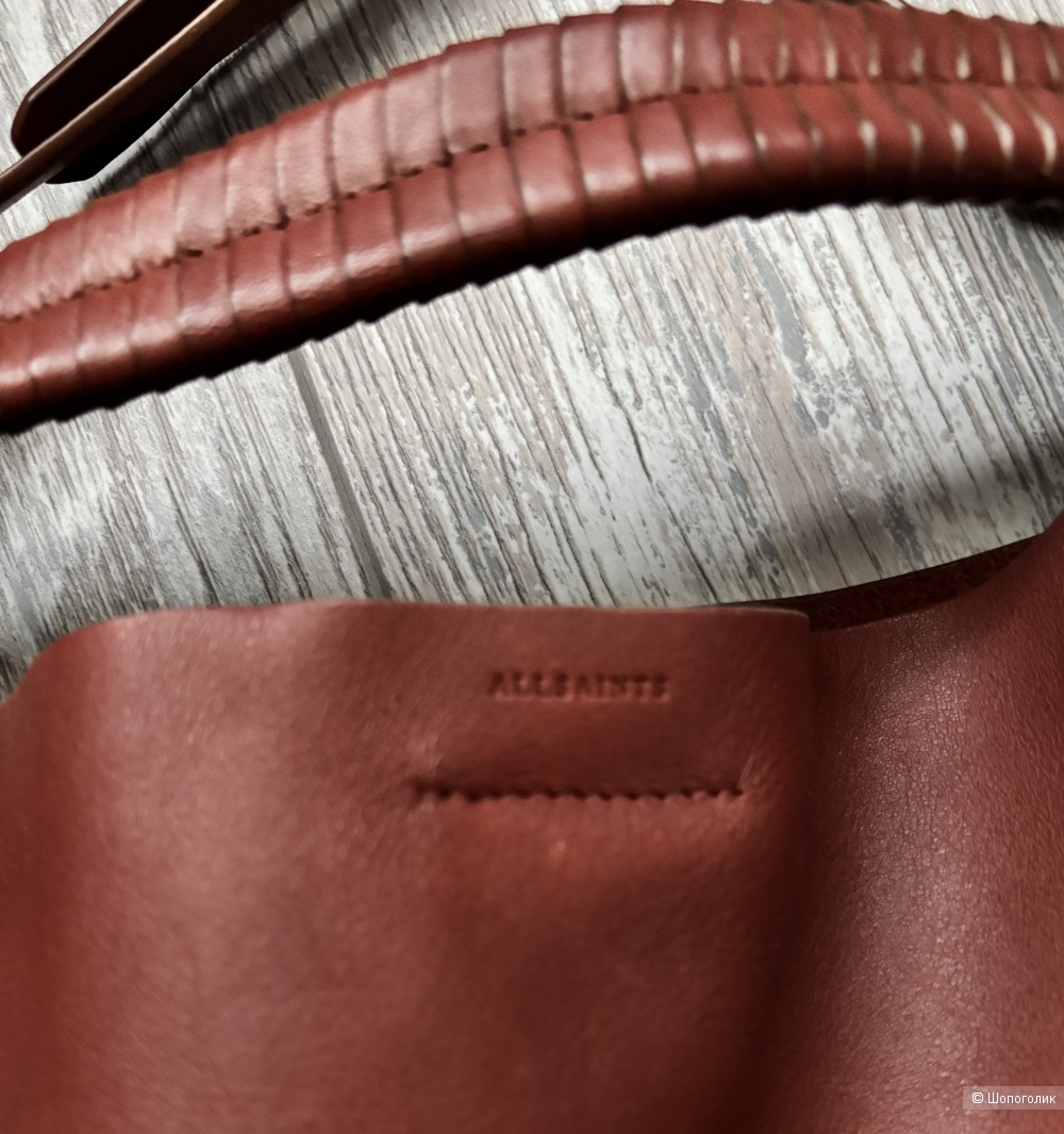 Сумка-тоут из натуральной кожи All Saints, one size