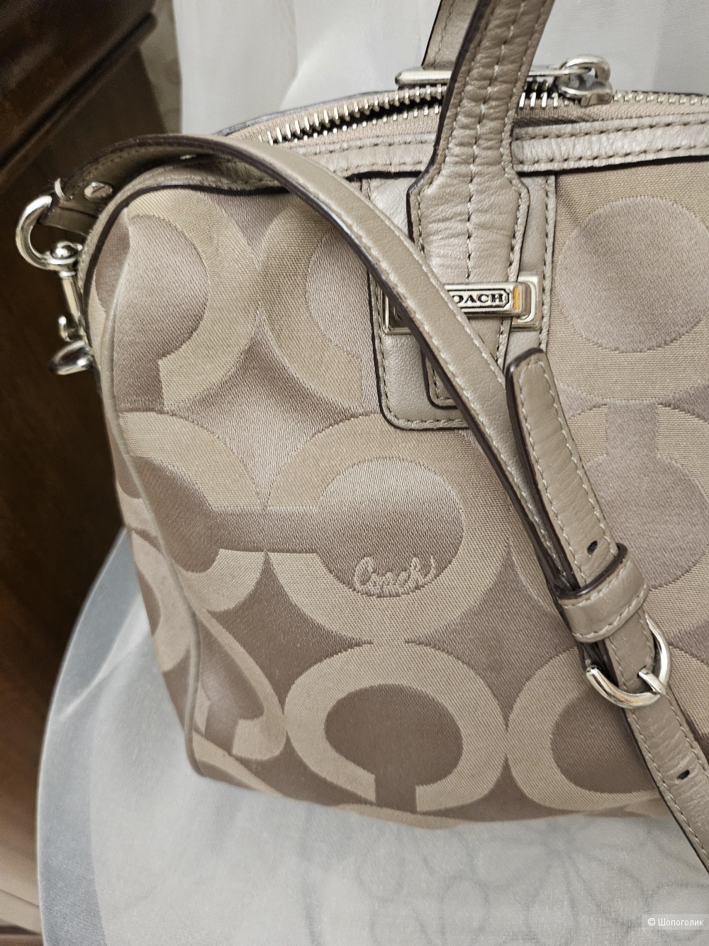 Coach, сумка кросс, оригинал, раритет