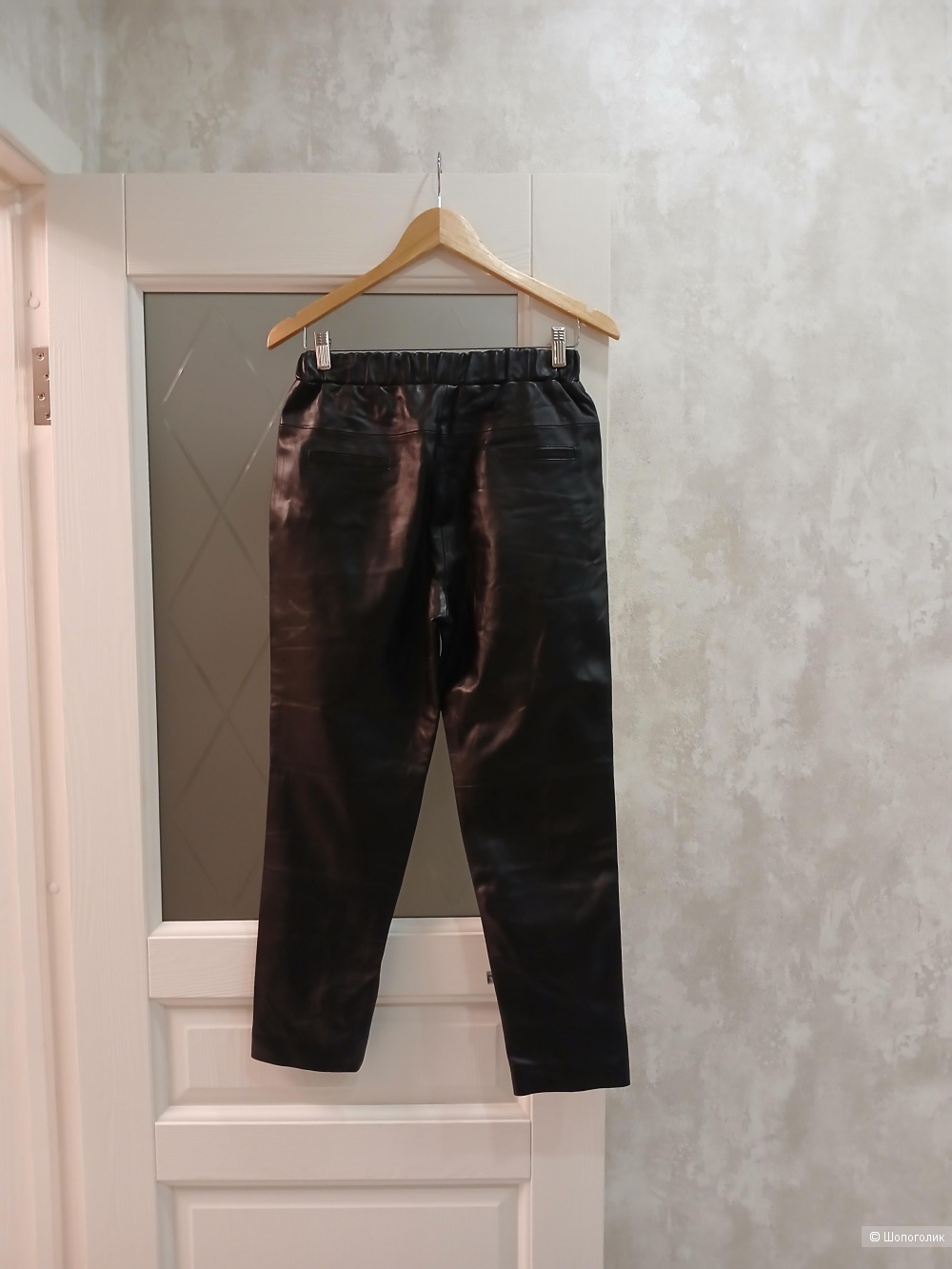 Брюки кожаные Trend setter fashion р.46