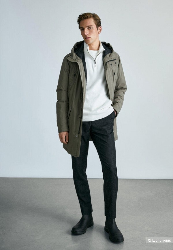 Massimo dutti мужская парка размер L