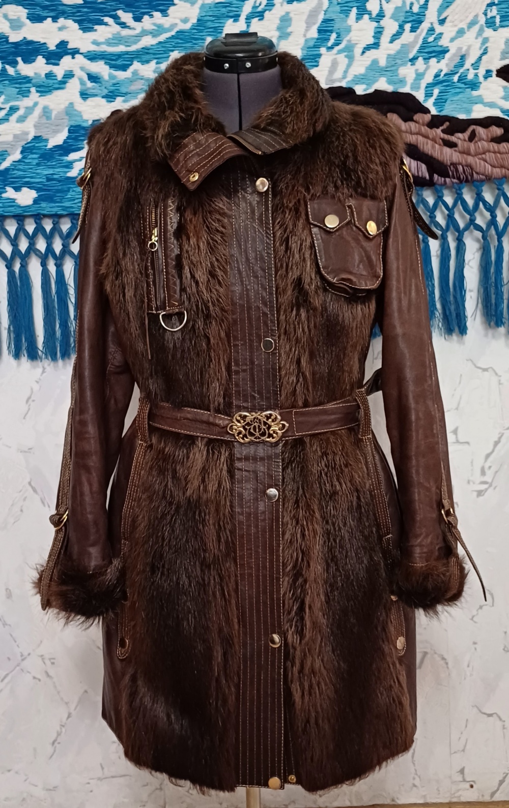 Меховое пальто Stella Rossa, M, L