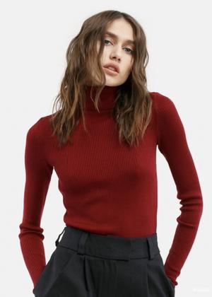 Шерстяная водолазка Uniqlo/42-44