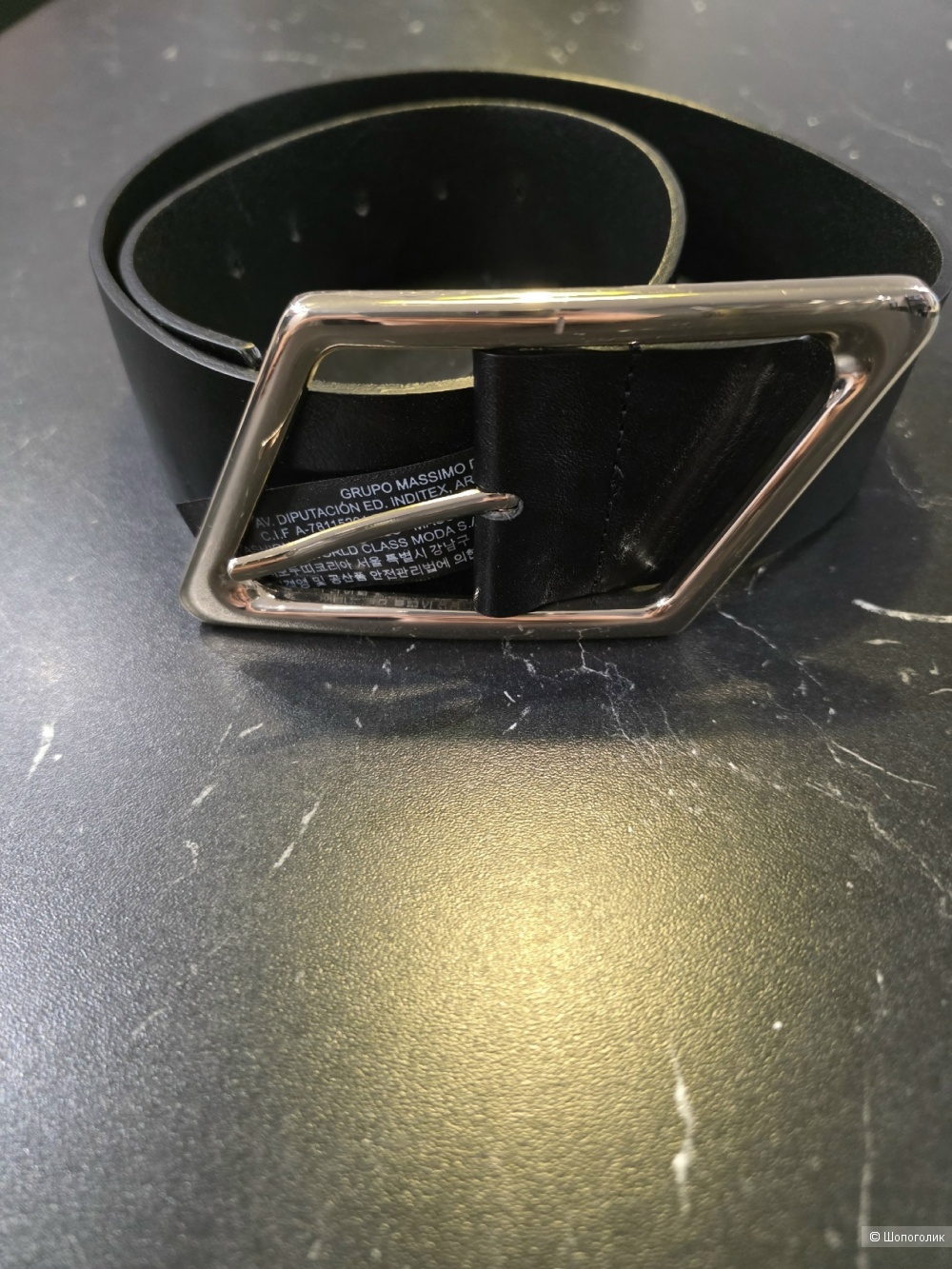 Massimo dutti кожаный ремень 80 см/L