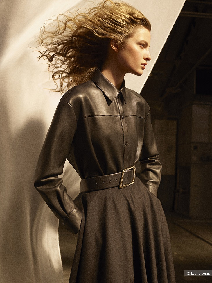 Massimo dutti кожаный ремень 80 см/L