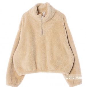Худи из экомеха H&M, размер L/XL.