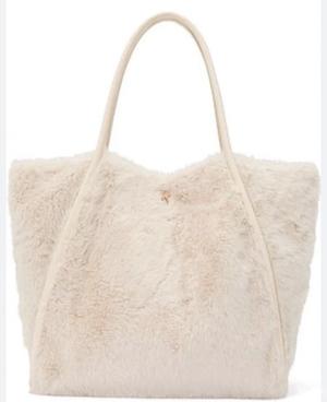 Плюшевая сумка тоут Victoria Secret one size