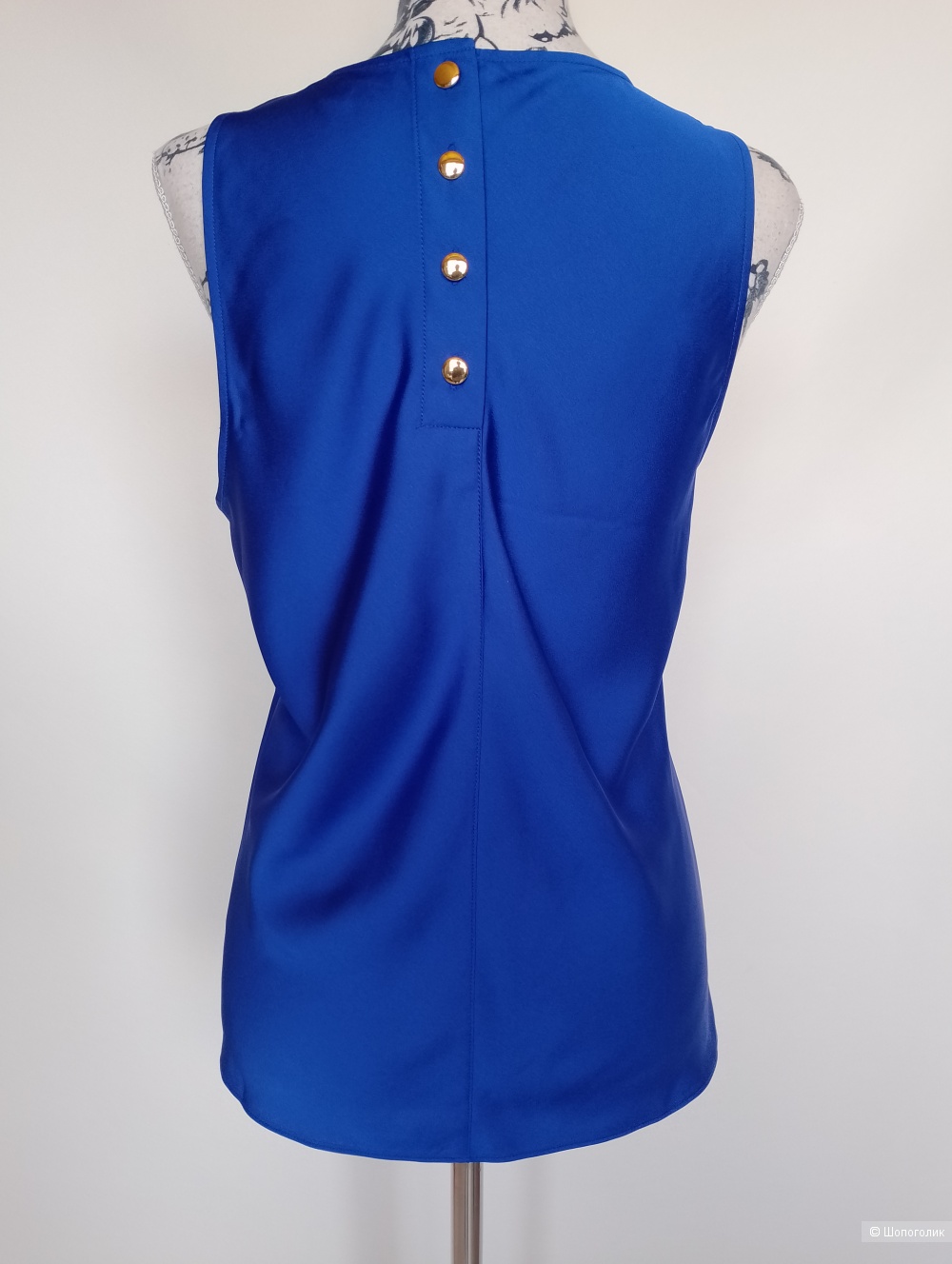 Атласный топ J crew, М