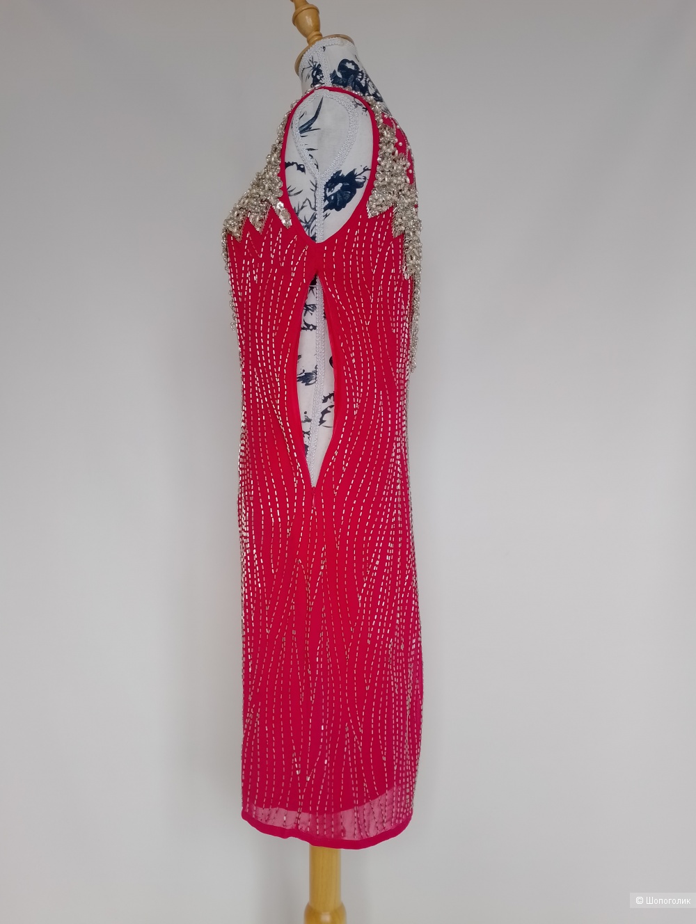 Платье расшитое бисером Maya , UK 10