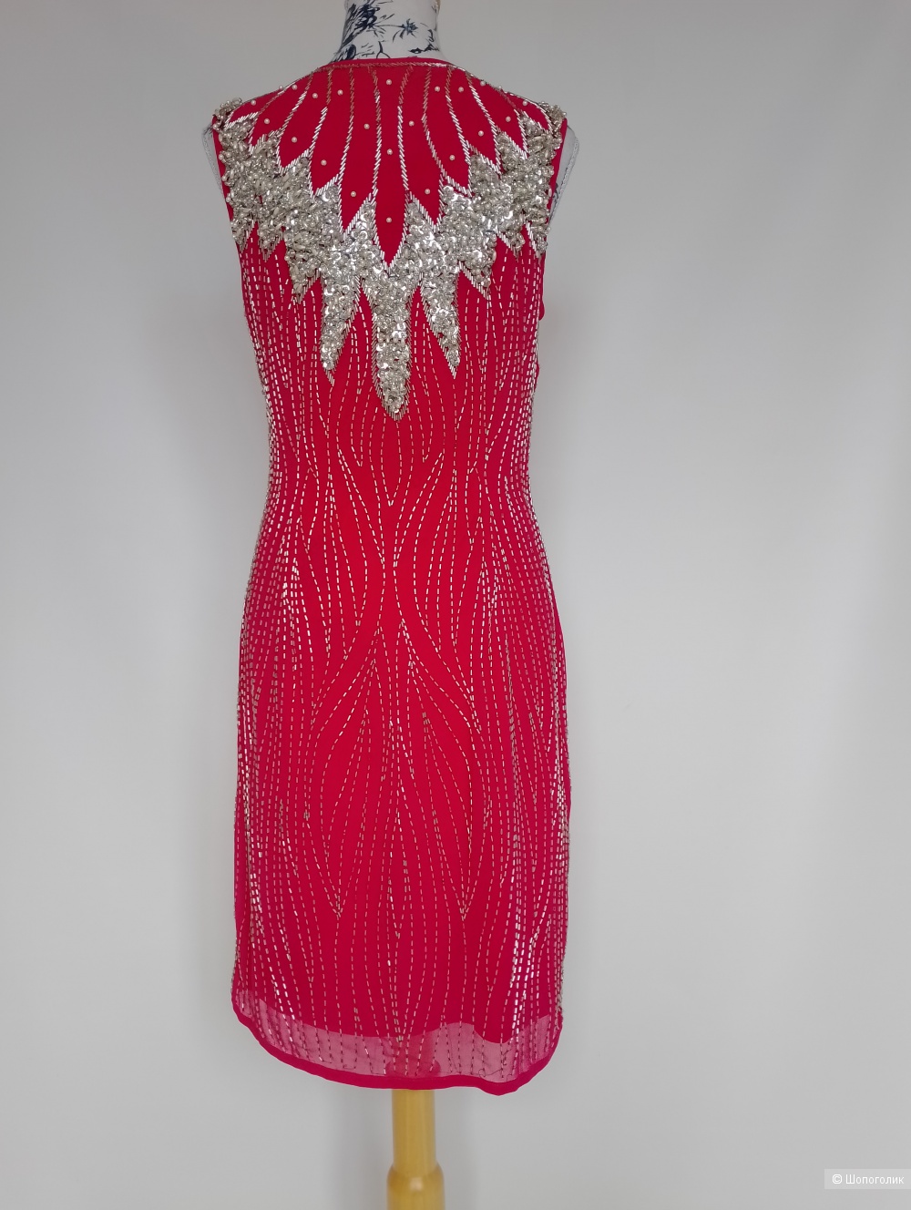 Платье расшитое бисером Maya , UK 10