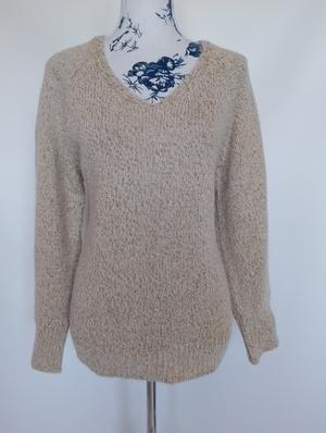 Пуловер massimo dutti с люрексной нитью, XS