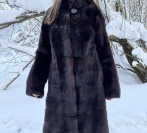 Норковая шуба kopenhagen fur 44