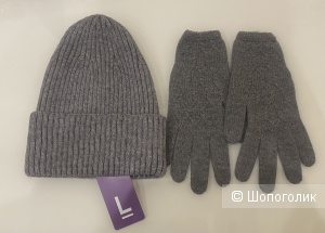 Сет шапка Mascotte, перчатки R&I