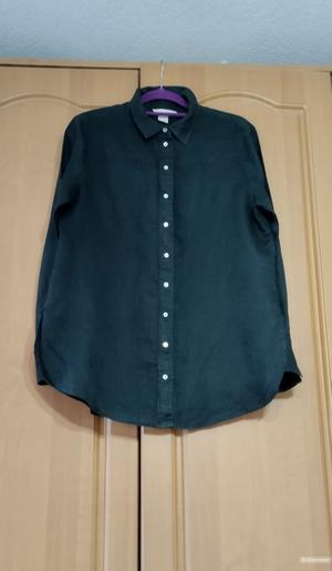 Льняная новая рубашка H&M, М