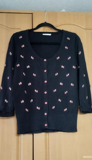 Кардиган с вышивкой promod Франция, 44р