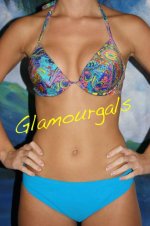 New Victorias Secret Triangle Miracle Bra Forever Sexy Paisley Bikini Sz 36A.jpg