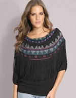 €55.46NOW €39.44Killah Fringed Aztec Print Top.jpg