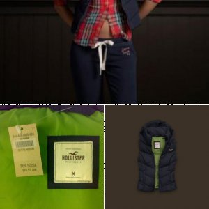 Жилет и куртка Hollister