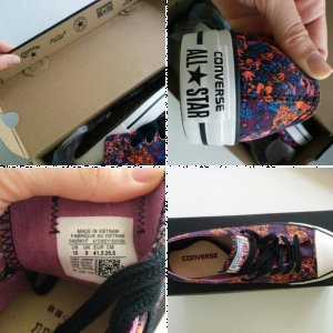 Кеды с принтом Converse CT Ox