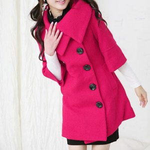 пальто с коротким рукавом 
Wholesale цена： US$ 19.98 
http://wholesale-dress.net/goods-4592-Single-breasted-Half-Sleeve-Overcoat.html