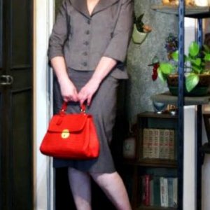 ASOS Faux Croc Lady Bag