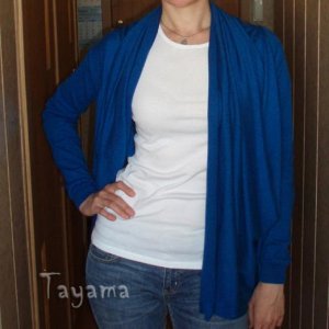 Cotton Cashmere Wrap Sweater, р р S на 96-69