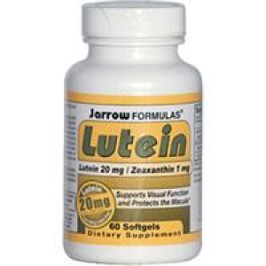 02 Jarrow Formulas, Lutein, 20 mg, 60 Softgels