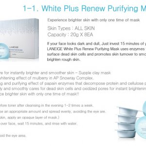 laneige White Plus Renew Purifying Mask