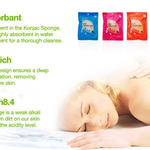 Revenbath Konjac Sponges10