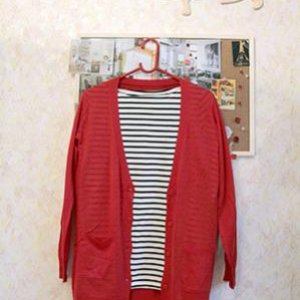 cardigan red