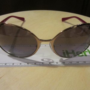 Vogue Round Light Pink Sunglasses