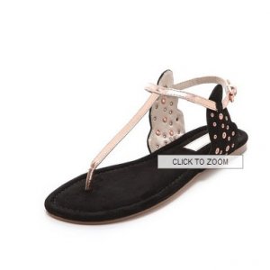 Rosegold sandals