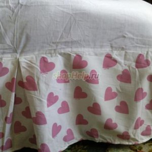 Продаю легкое коттоновое покрывало на кровать - Victoria´s Secret Twin Size BedSkirt из серии PINK , оригинал из США!
размеры -1,85 м на 1 м (размеры 