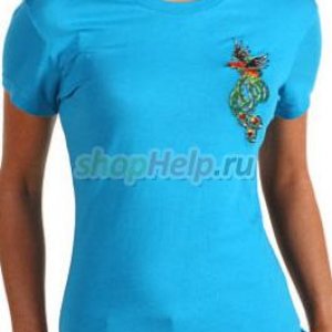 Продам футболку Ed Hardy, р-р XS, оригинал из США.
НЕ из Турции 

Сделана в Китае,но для США! 
Новая с биркой! 
на груди с одной стороны вышит павлин.