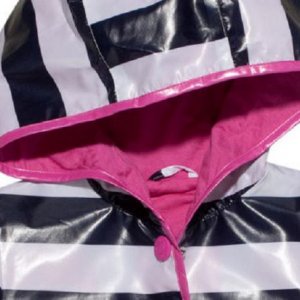 sz 4T Carter`s Girls Striped Rain Jacket - $18