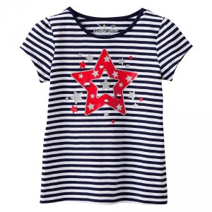 sz 3T Kohl`s Toddler Stripped Tee - $5
Jumping Beans® Striped & Glitter Star Tee Toddler