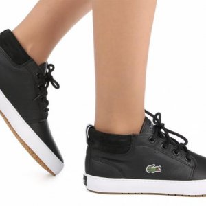 1250164 casual lacoste spw1084 ampthill terra wth chernyj koja naturalnaya 11