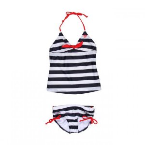 sz 4y, Billabong Kids Girls Liz Swim Stripped Set 2 pcs - $45