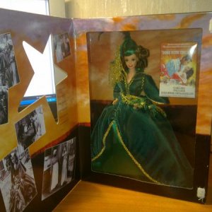 Barbie as Scarlett O'Hara Green