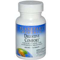 04 Planetary Herbals, Digestive Comfort, 600 mg, 16 Tablets