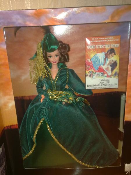 Barbie as Scarlett O'Hara Green