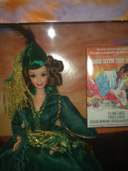 Barbie as Scarlett O'Hara Green