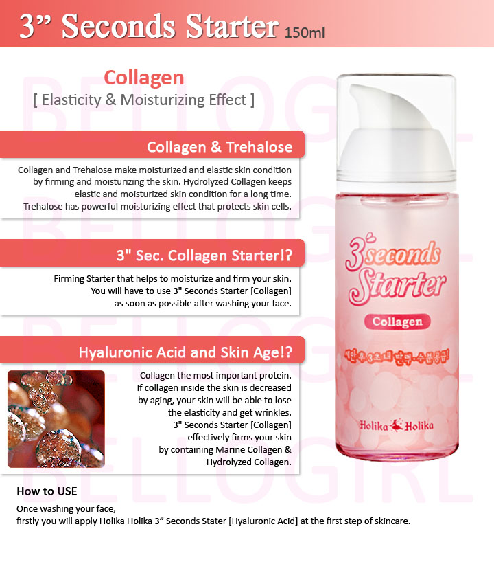 Holika 3 Seconds Starter (Collagen)