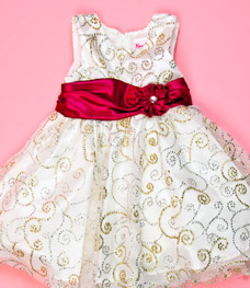 Infant Nannette Holiday Dresses small