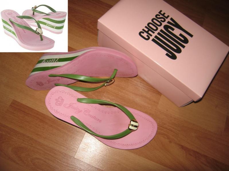 Juicy Couture
Laney Wedge Flip-Flop

размер 10 на 39,5