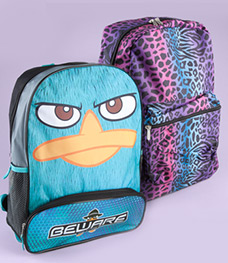 kids character backpacks under 9 SMALL