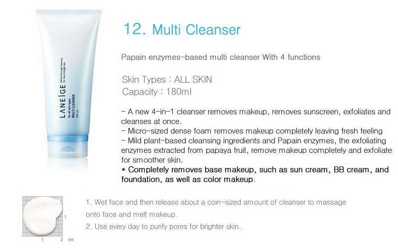 laneige Multi Cleanser