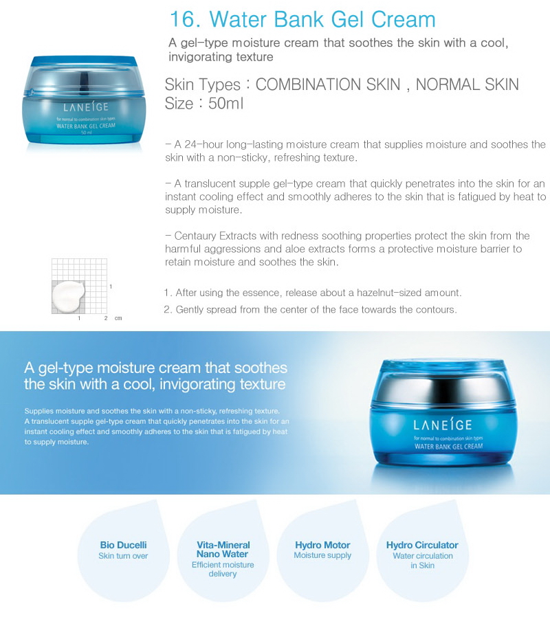 laneige Water bank Gel Cream