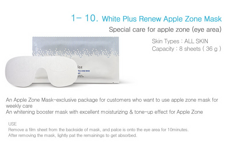 laneige White Plus Renew Apple Zone Mask