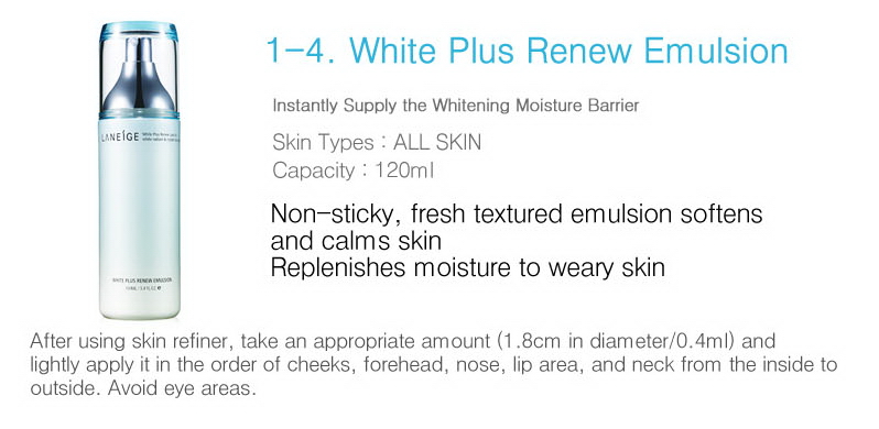 laneige White Plus Renew Emulsion