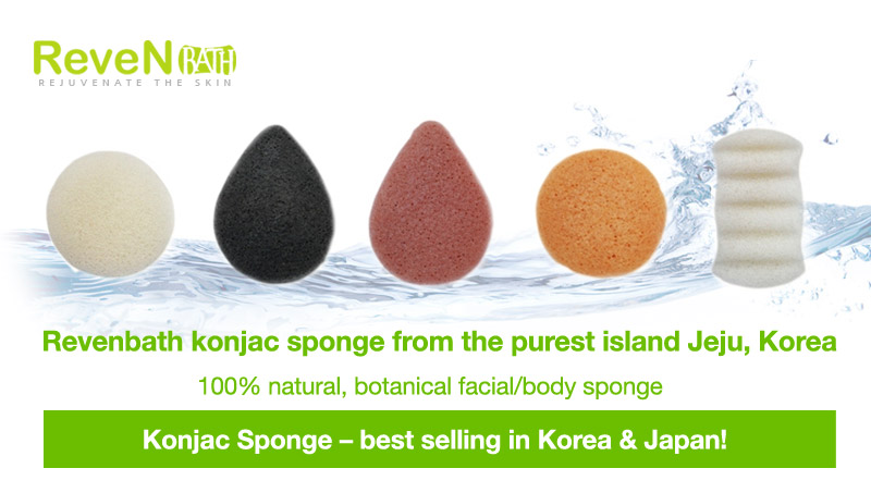 Revenbath Konjac Sponges